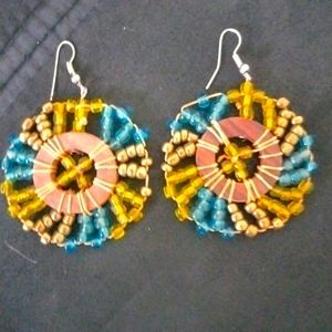Vintage hook earrings